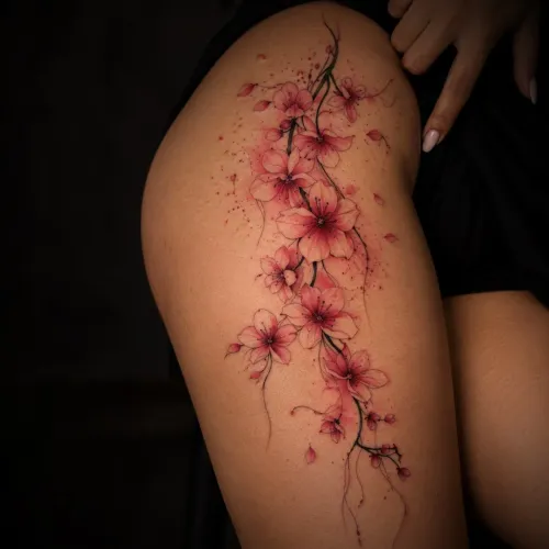 Cherry Blossom Thigh Piece, Pi