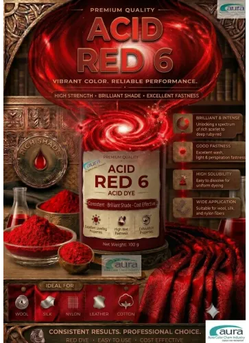 Acid Red 6 is a red acid dye offered for industria