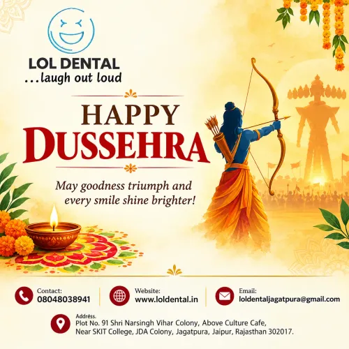 🎉 HAPPY DUSSEHRA FROM 🦷 LOL 