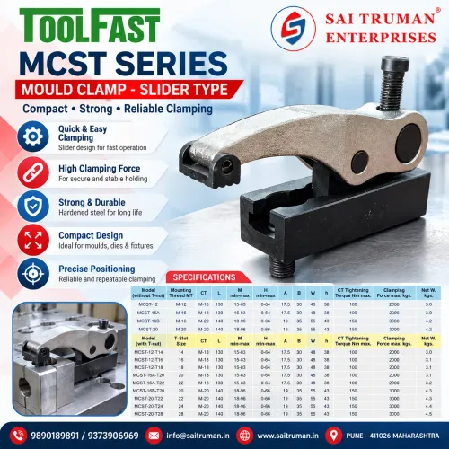 The TOOLFAST MCST Series Slider Type Mould Clamp i