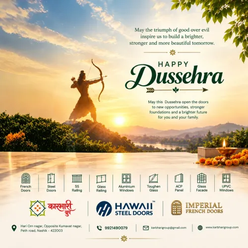 🚪✨ Happy Dussehra May good triumph over evil, and