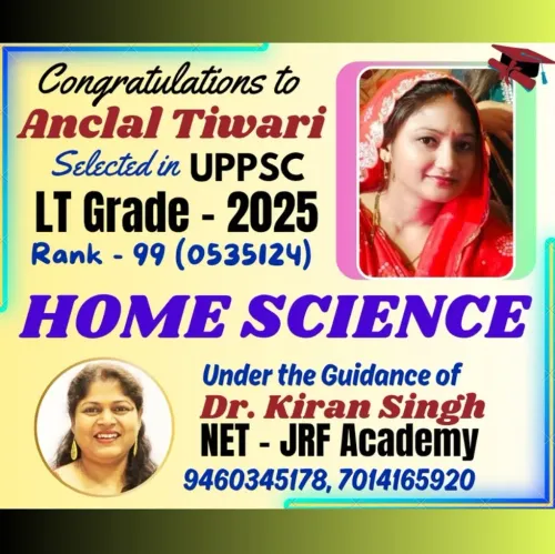 Congratulations to Anchal