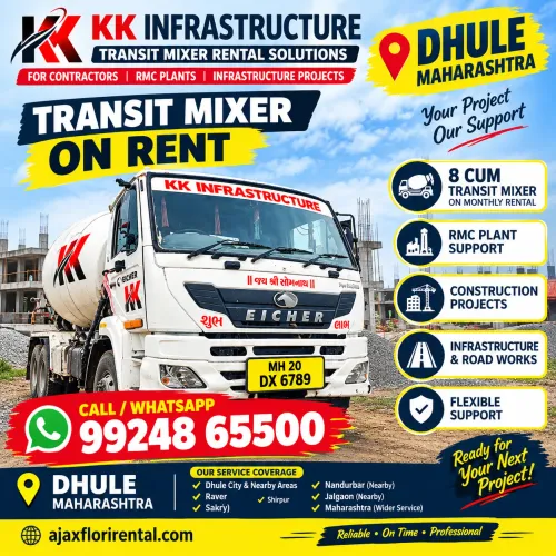 📞 TRANSIT MIXER ON RENT – CAL
