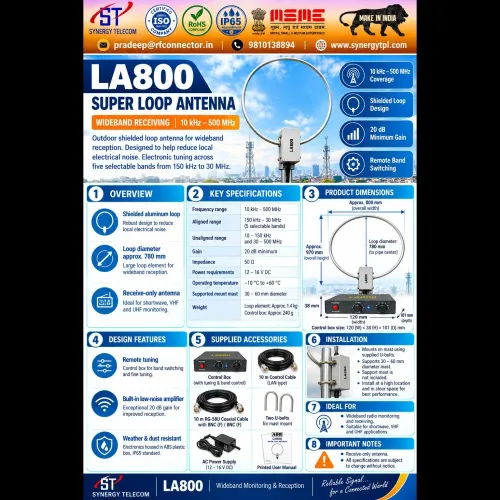 LA800 Super Loop Antenna