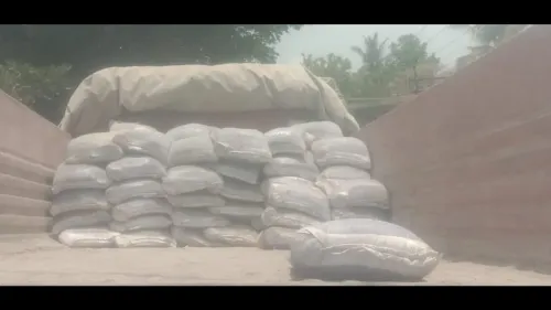  KRISHNA CORPORATION supplies cement for construct