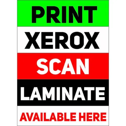 Xerox shop