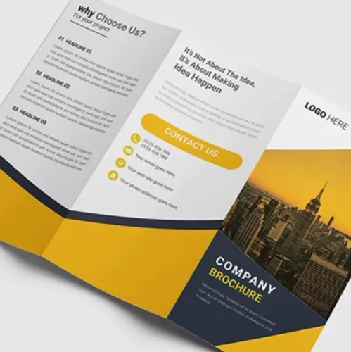 Advertising brochure in coimbatore