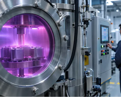 Both processes harden the surface of steel with ni
