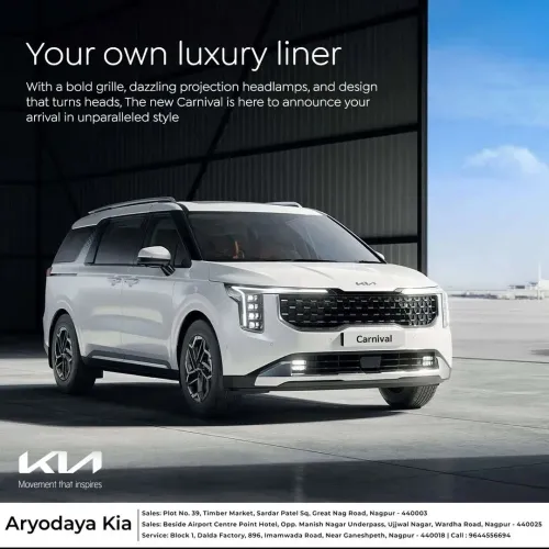 Your own luxury liner awaits! Discover the Kia Car