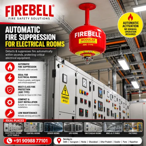 ABC Modular Fire Suppression System for Electrical