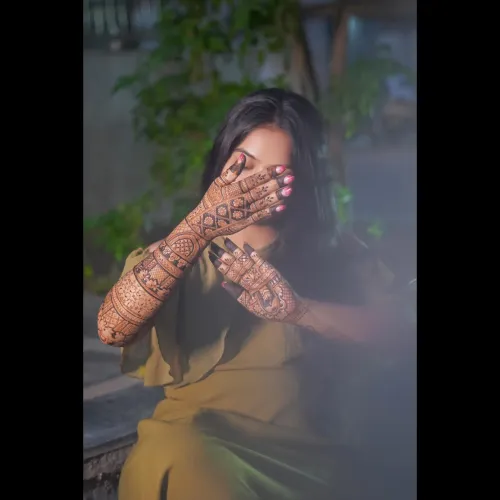 Wedding Mehndi Photography in Ahmedabad 