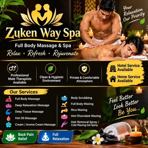 🌿 ZUKEN WAY SPA 🌿 Full Body Massage & 