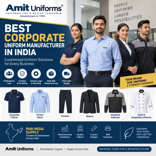 Corporate Uniform Manufacturers in Ahmedabad | Ami