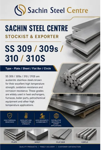 SS 310 Sheet Stockist in
