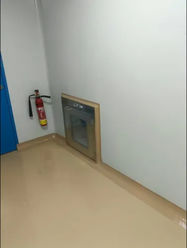 Epoxy coving creates a smooth, curved joint betwee