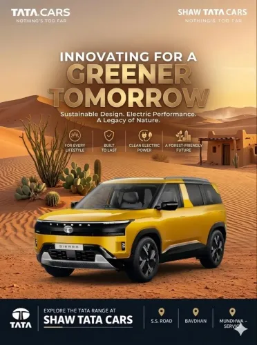 Shaw Tata Cars Pune – New Tata Sierra SUV | Sustai