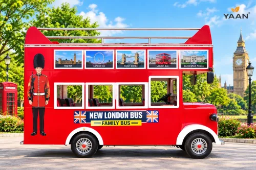  An Electric London Bus can bring a recognizable s