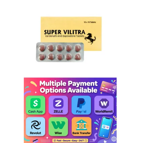 Super Vilitra Tablets — Trusted Pharmaceutical Sup