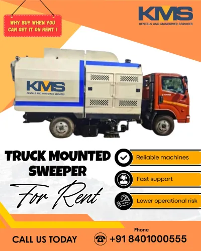 Keep roads and large outdoor areas clean with KMS 