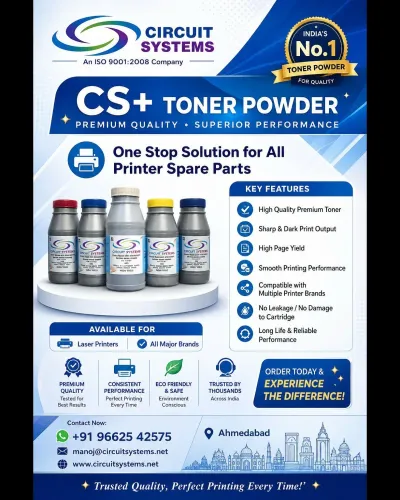 CS+ Toner Powder is designed to deliver sharp text