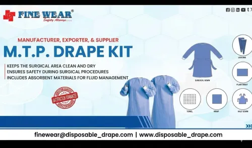 FINE WEAR – MTP DRAPE KIT MANUFACTURER IN INDIA.