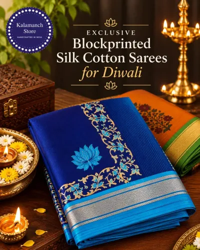 Exclusive Blockprinted Si