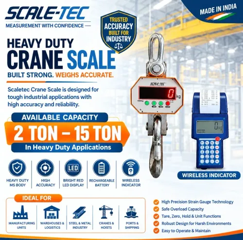 SCALE-TEC Mechatronics Pvt. Ltd. offers heavy-duty