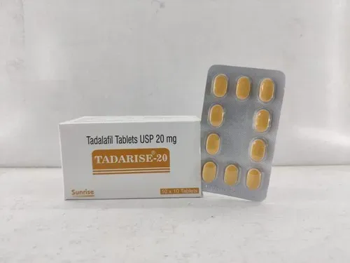 Tadarise (Tadalafil 20mg) Tablets: Uses, Precautions and Side Effects product image