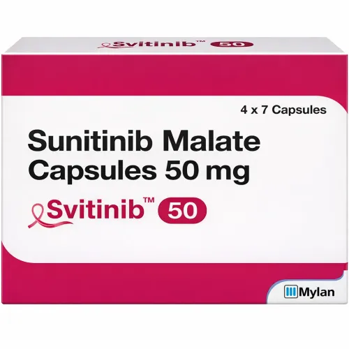 Sunitinib 50mg Capsule | Global Oncology Exporter: USA, UK, Thailand, Australia, Singapore, Jamaica | Ernest Impex product image