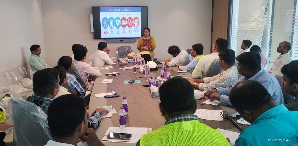 first aid training for constru