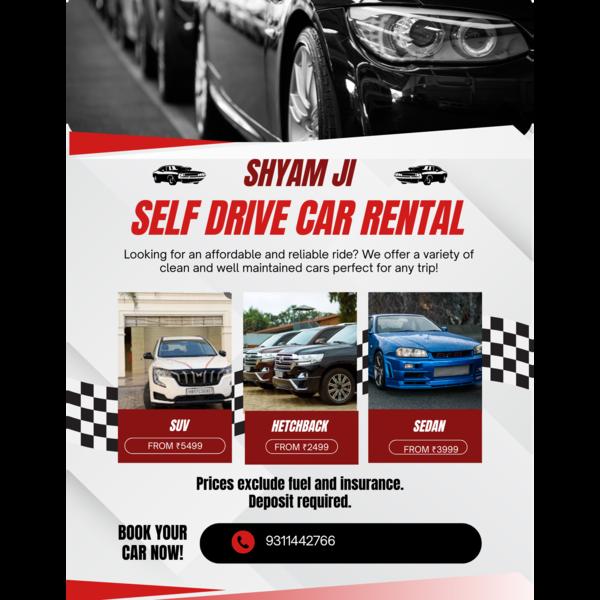 luxury self driving car rental