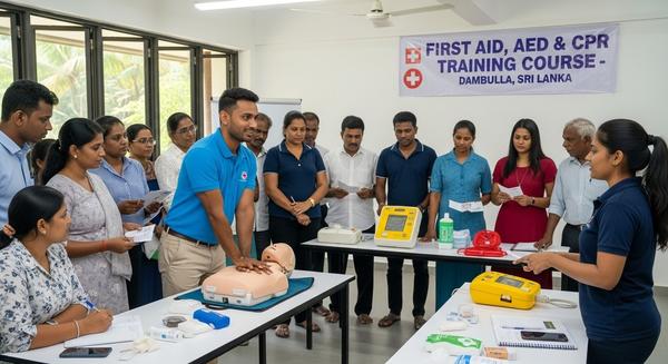 first aid and aed training for