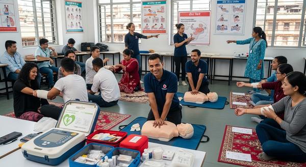 aed training nepal