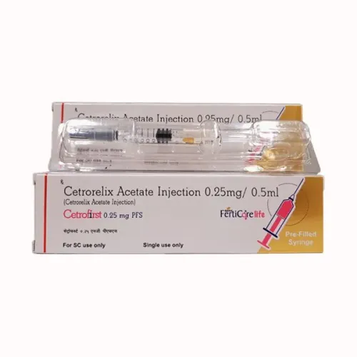 Cetrofirst 0.25 mg Injection: Uses, Benefits, Side Effects & FAQs product image