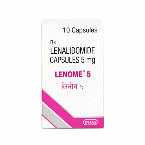 Lenome 5mg Capsule (Lenalidomide) | Global Oncology Exporter: USA, UK, Thailand, Australia, Singapore, Jamaica | Ernest Impex product image