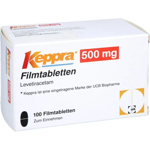 Keppra 500 mg Tablets – Product Description, Uses, Benefits and Side Effects product image