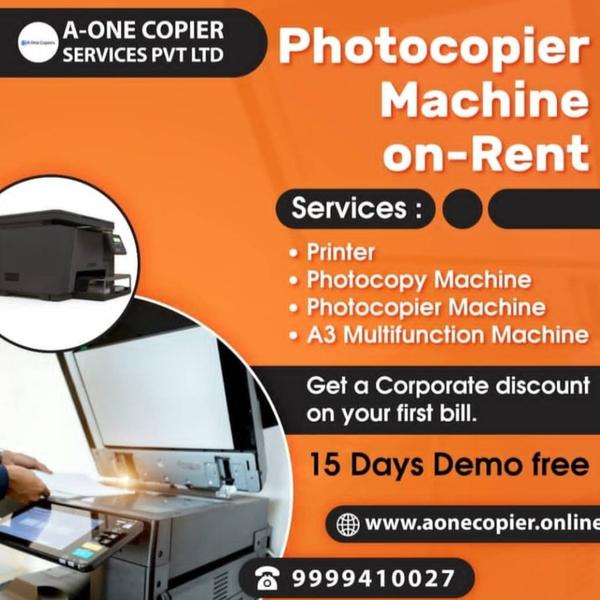 office printer leasing and man