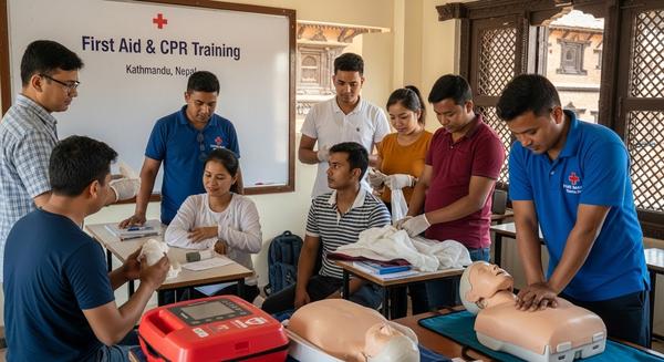 aed training nepal