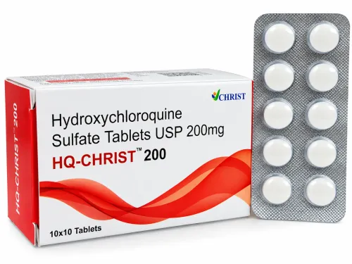 Hydroxychloroquine Sulfate 200mg Tablets HQ-CHRIST product image