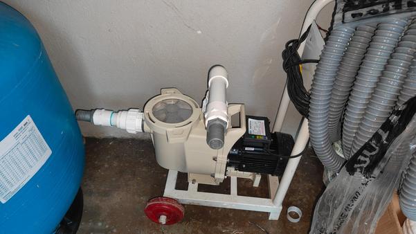 swimming pool filter plant sol
