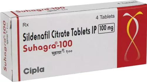 Suhagra 100 mg Tablets: Uses, Benefits, Side Effects & Precautions product image